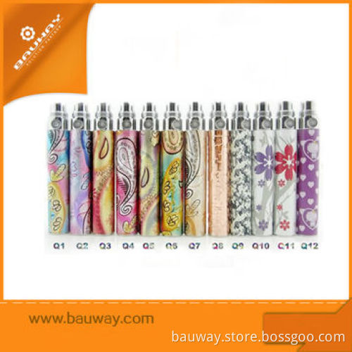 Electronic cigarette, colorful eGo K&Q battery, fits all eGo threading atomizer